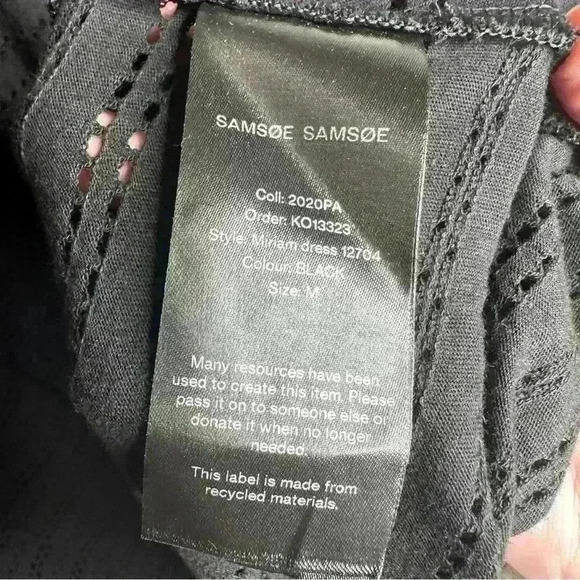 Samsoe black dress - Picture 9 of 10